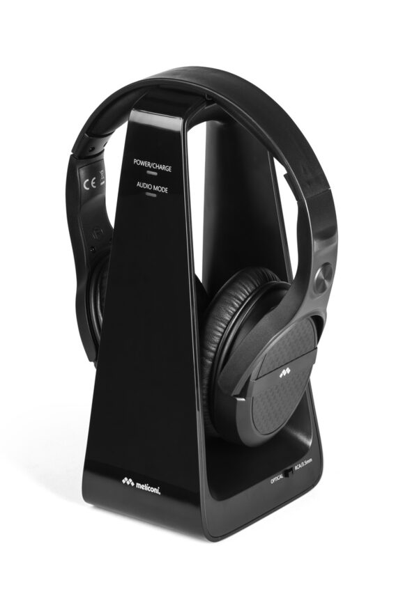 Meliconi HP Digital Wireless Cuffie A Padiglione MUSICA Nero