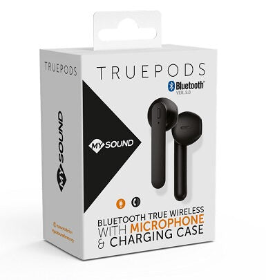 Meliconi MySound True Pods 5.0 Auricolare Wireless In-ear Musica e Chiamate Bluetooth Nero