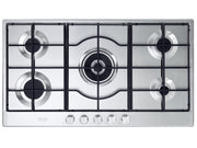 De’Longhi SLF 590 LX Acciaio inossidabile Da incasso 90 cm Gas 5 Fornello(i)