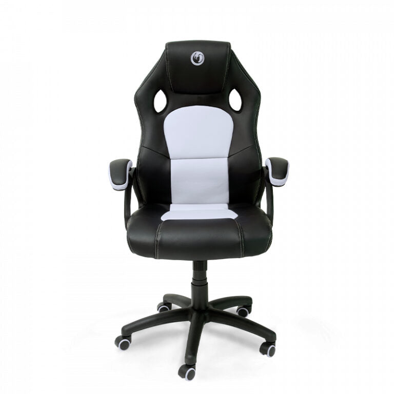 NACON PCCH-310 Sedia per gaming universale Seduta imbottita Nero, Bianco