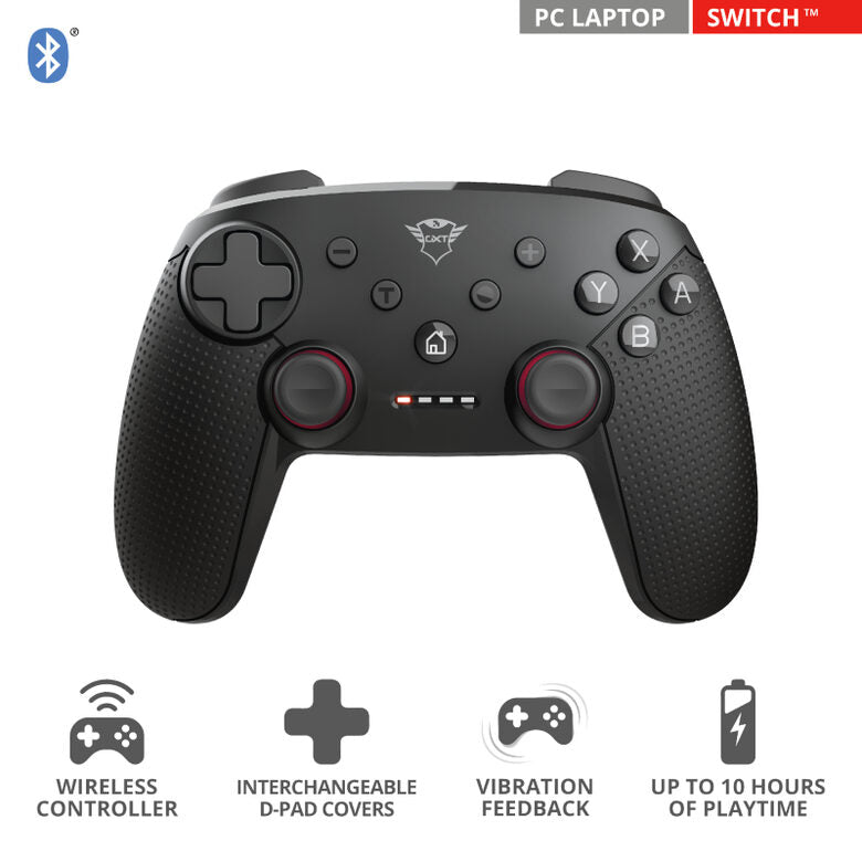 Trust GXT 1230 Muta Bluetooth Gamepad Nintendo Switch, PC