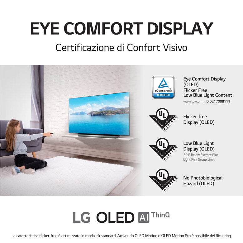 LG OLED48CX6LB TV OLED 48" 4K Ultra HD Smart TV Wi-Fi Nero, Argento