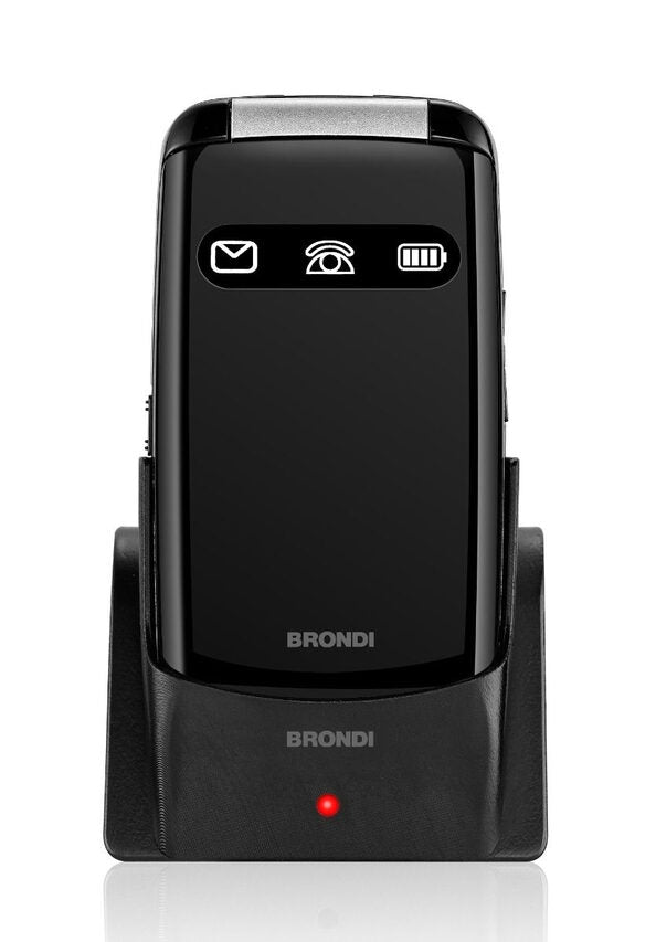 Brondi Amico Favoloso 7,11 cm (2.8") Nero Telefono di livello base