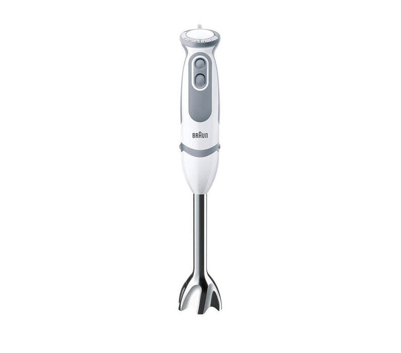 Braun MultiQuick 9 MultiQuick 5 Vario MQ 5220 WH 0,6 L Frullatore ad immersione 1000 W Grigio, Acciaio inossidabile, Bianco