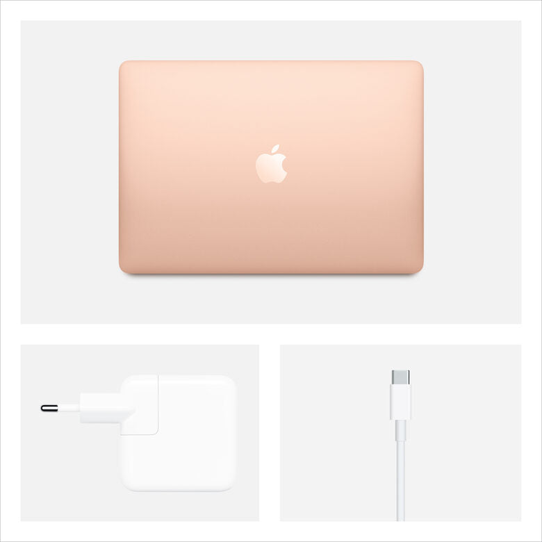 Apple MacBook Air 13" (Intel Core i5 quad-core di decima gen. a 1.1GHz, 512GB SSD, 8GB RAM) - Oro (2020)