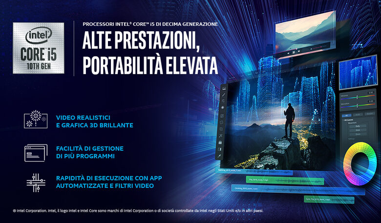 Lenovo IdeaPad 5 Computer portatile 35,6 cm (14") Full HD Intel® Core™ i5 di decima generazione 8 GB DDR4-SDRAM 512 GB SSD Wi-Fi 6 (802.11ax) Windows 10 Home Grigio