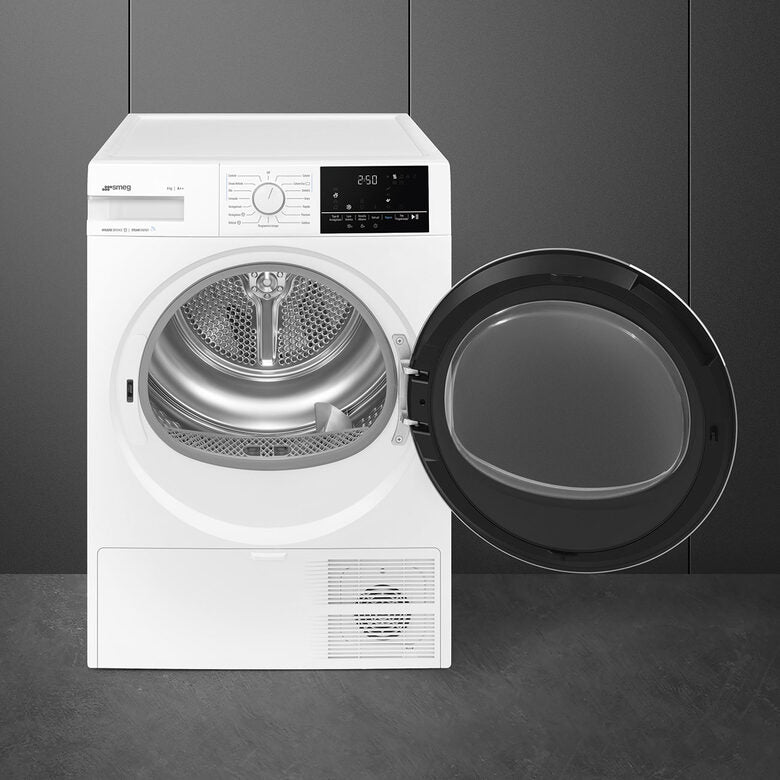 Smeg DN82SE asciugatrice Libera installazione Caricamento frontale 8 kg A++ Bianco