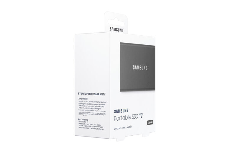 Samsung Portable SSD T7 500 GB Grigio