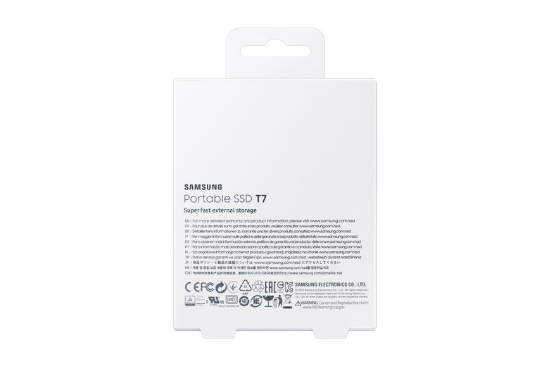 Samsung Portable SSD T7 500 GB Grigio