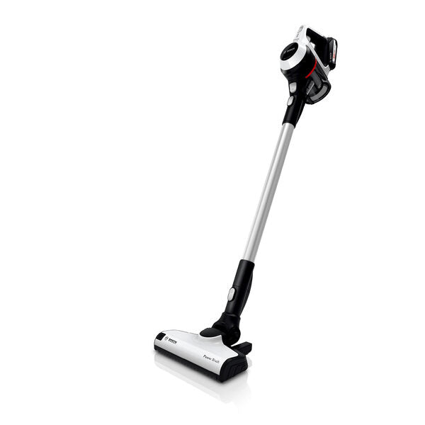 Bosch Serie 6 BCS61113 scopa elettrica Aspirapolvere a bastone 2 in 1 Batteria Secco Senza sacchetto Bianco