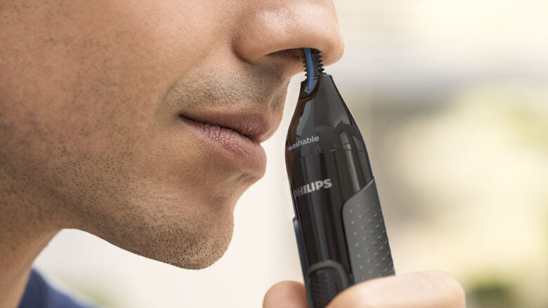 Philips Serie 3000 Rifinitore per peli di naso, orecchie e sopracciglia
