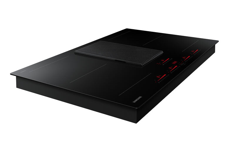 Samsung Piano a induzione con cappa integrata filtrante Infinite Line™ 80cm NZ84T9747VK