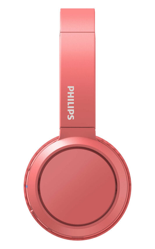 Philips 4000 series TAH4205RD/00 cuffia e auricolare Wireless A Padiglione Musica e Chiamate USB tipo-C Bluetooth Rosso