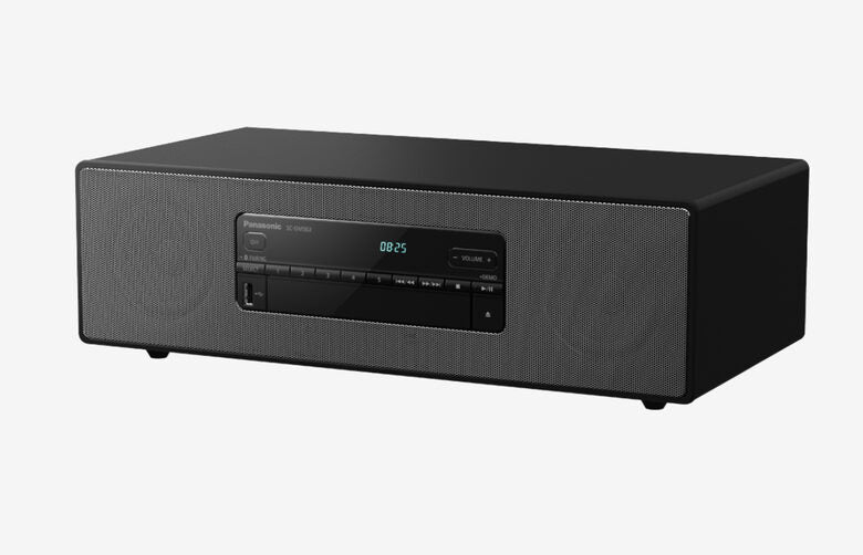 Panasonic STEREO IN LEGNO DAB+ 40 W Mini impianto audio domestico Nero