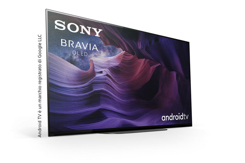 Sony KE-48A9 TV OLED 48" Android Tv 4K HDR Ultra HD con Processore X1 Ultimate e Acoustic Surface Audio modello 2020 Nero