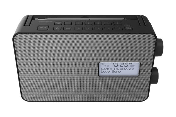 Panasonic RF-D30BTEG Portatile Digitale Nero, Grigio