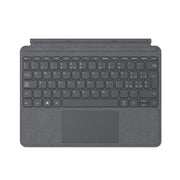 Microsoft Surface Go Type Cover - QWERTY - Platino (Alcantara)