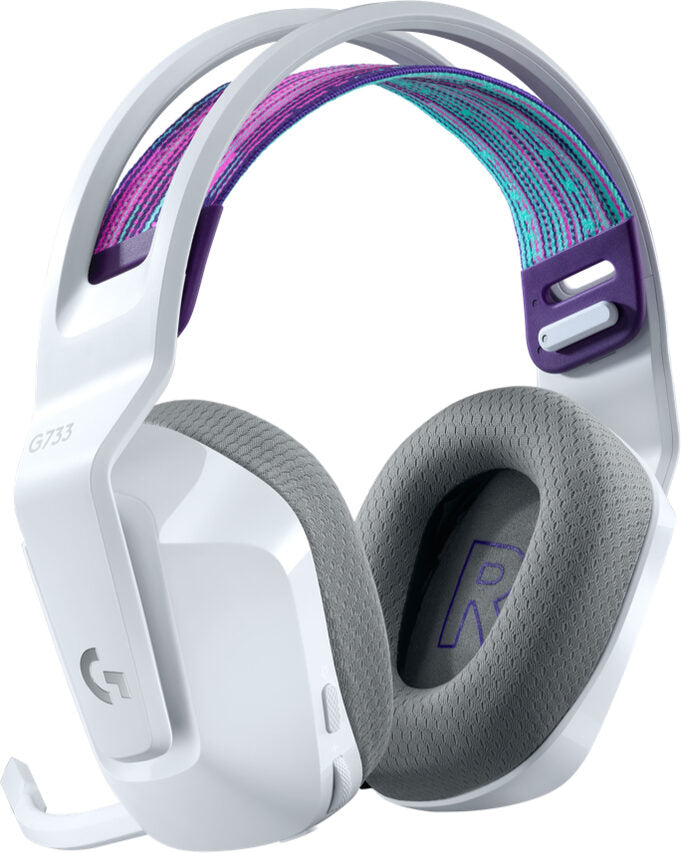 Logitech G G733 Wireless Headset Auricolare A Padiglione Giocare Bianco