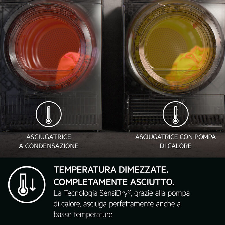 AEG TR8BGH38YA asciugatrice Libera installazione Caricamento frontale 8 kg Bianco