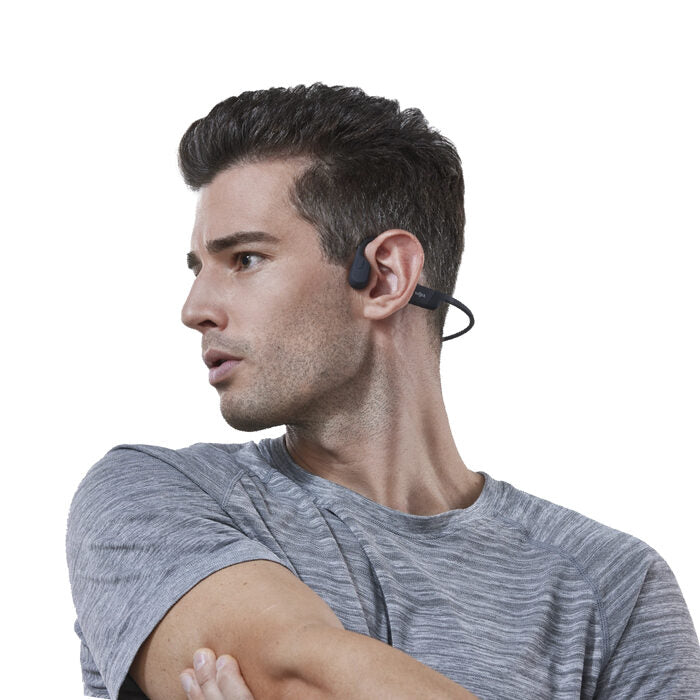 SHOKZ Openrun Mini Auricolare Wireless Passanuca Sport Bluetooth Nero