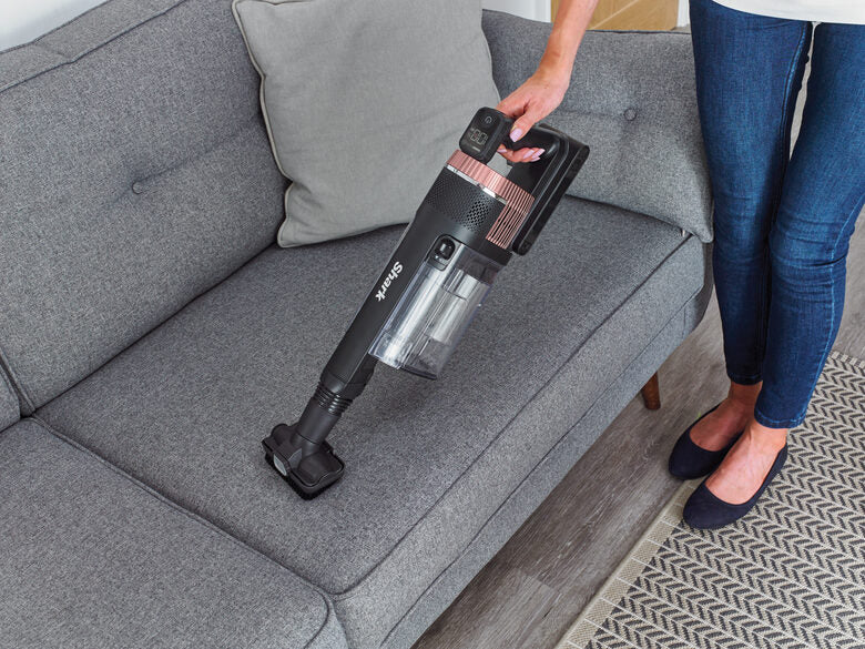 Shark Stratos Aspirapolvere a bastone 2 in 1 Batteria Secco Senza sacchetto Nero, Pesca