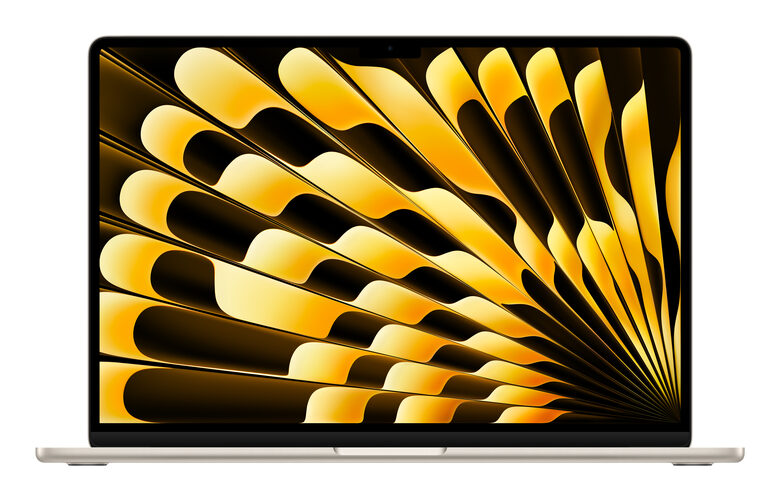 Apple MacBook Air 15": Chip M3 con CPU 8-core e GPU 10-core, 256GB SSD - Galassia