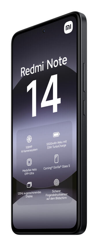 Xiaomi Redmi Note 14 16,9 cm (6.67") Dual SIM ibrida 4G USB tipo-C 6 GB 128 GB 5500 mAh Nero