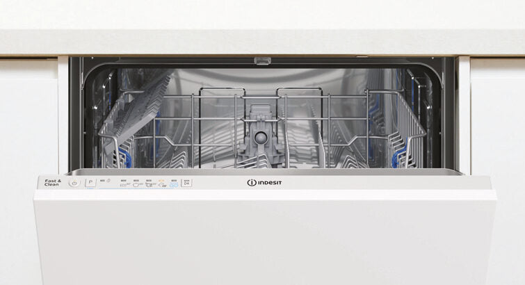 Indesit IN2ID14CN80 BI Lavastoviglie 60 cm classe D, 14 coperti, Push&Go, 46 dba