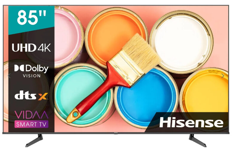 Hisense 85A6BG TV 2,16 m (85") 4K Ultra HD Smart TV Wi-Fi Nero