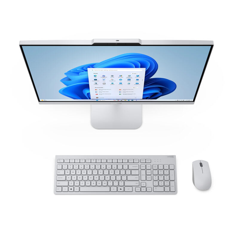 Lenovo | All in One A 100 | Display 23.8'' FHD (1920x1080) | Processore INTEL N100 | Memoria RAM 8GB | Memoria SSD 512GB | Scheda grafica Integrata | Sistema Operativo WINDOWS 11 HOME | CLOUD_GREY