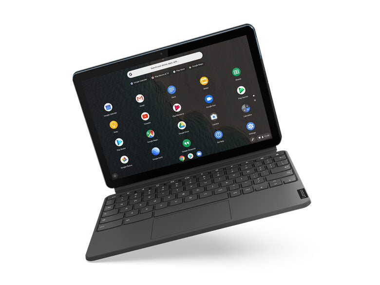 Lenovo IdeaPad Duet Chromebook 64 GB 25,6 cm (10.1") MediaTek 4 GB Wi-Fi 5 (802.11ac) Chrome OS Blu, Grigio