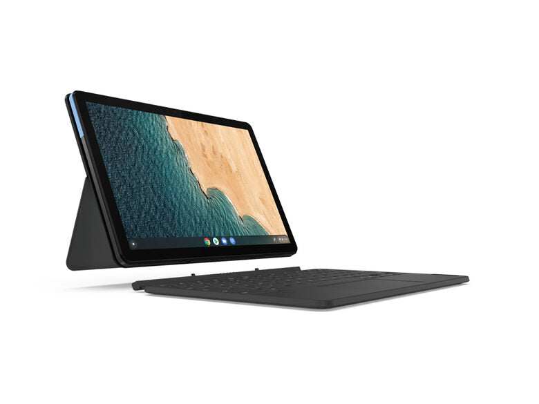 Lenovo IdeaPad Duet Chromebook 64 GB 25,6 cm (10.1") MediaTek 4 GB Wi-Fi 5 (802.11ac) Chrome OS Blu, Grigio