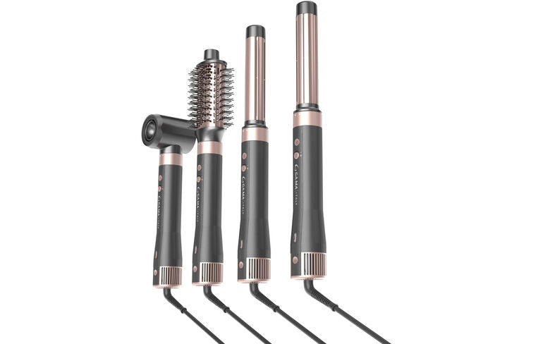 GA.MA Multistyler UniQ Aura Airflow Grigio, Rosa 1500 W 1,8 m