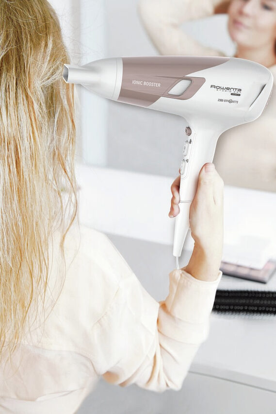 Rowenta Studio Dry CV5830F0 asciuga capelli 2100 W Beige, Bianco