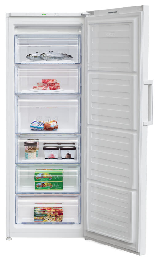Beko RFSA240M31WN Congelatore Verticale a Libera Installazione 215 L F Bianco