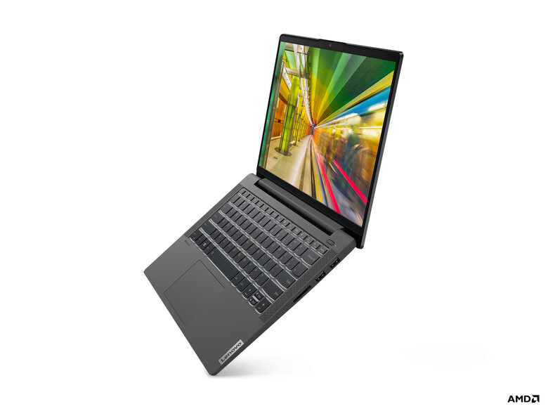 Lenovo IdeaPad 5 Computer portatile 35,6 cm (14") Full HD AMD Ryzen 5 8 GB DDR4-SDRAM 512 GB SSD Wi-Fi 6 (802.11ax) Windows 10 Home Grafite, Grigio