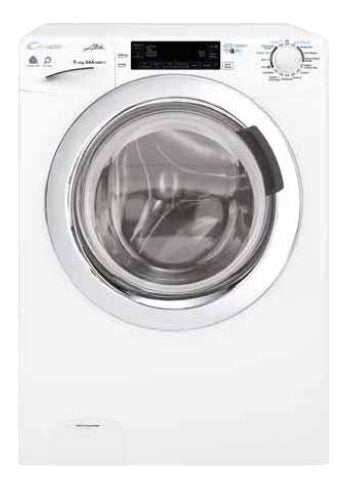 Candy GVFW 6106LWHC lavasciuga Libera installazione Caricamento frontale Bianco