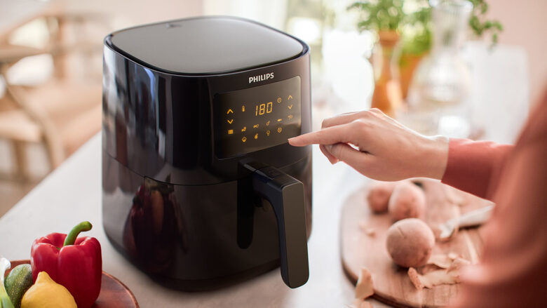 Philips Essential Airfryer HD9252/90 da 4,1 l e 0,8 kg con tecnologia Rapid Air
