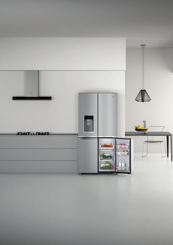 Whirlpool WQ9I MO1L frigorifero side-by-side Libera installazione 592 L F Acciaio inossidabile