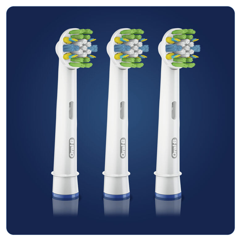 Oral-B FlossAction Testine Di Ricambio (Confezione Da 3 Pezzi) Con Tecnologia CleanMaximiser