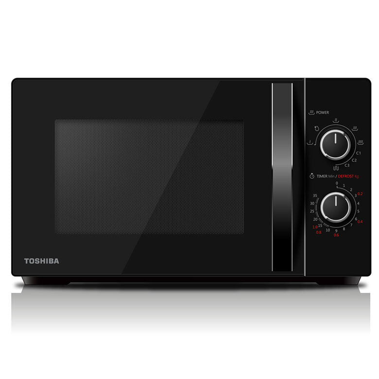 Toshiba MW-MG20P Forno a Microonde con Grill 800 W con Crispy Grill 1000 W 20 litri Nero