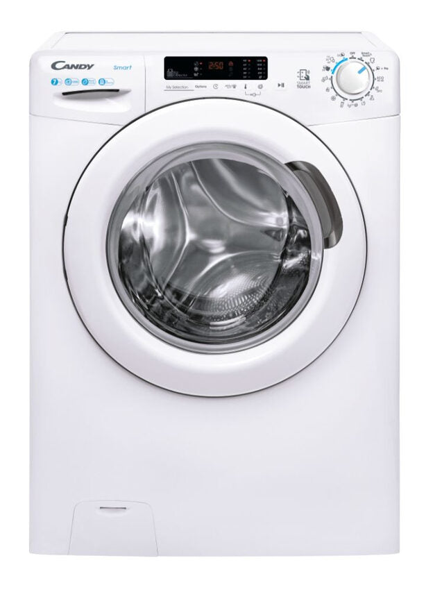 Candy Smart CS4 1272DE/1-S lavatrice Caricamento frontale 7 kg 1200 Giri/min D Bianco