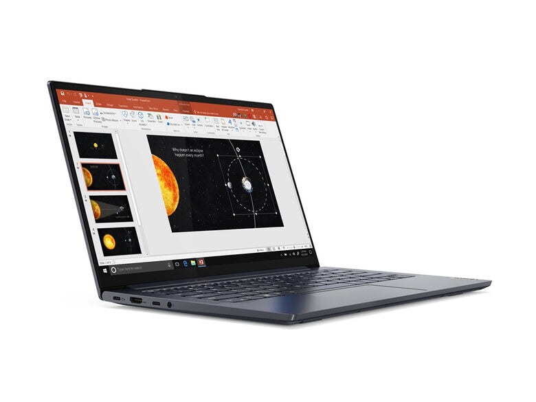 Lenovo Yoga Slim 7 Computer portatile 35,6 cm (14") Full HD AMD Ryzen 7 16 GB LPDDR4x-SDRAM 1000 GB SSD Wi-Fi 6 (802.11ax) Windows 10 Home Grigio