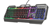 Trust GXT 856 Torac tastiera USB QWERTY Italiano Nero