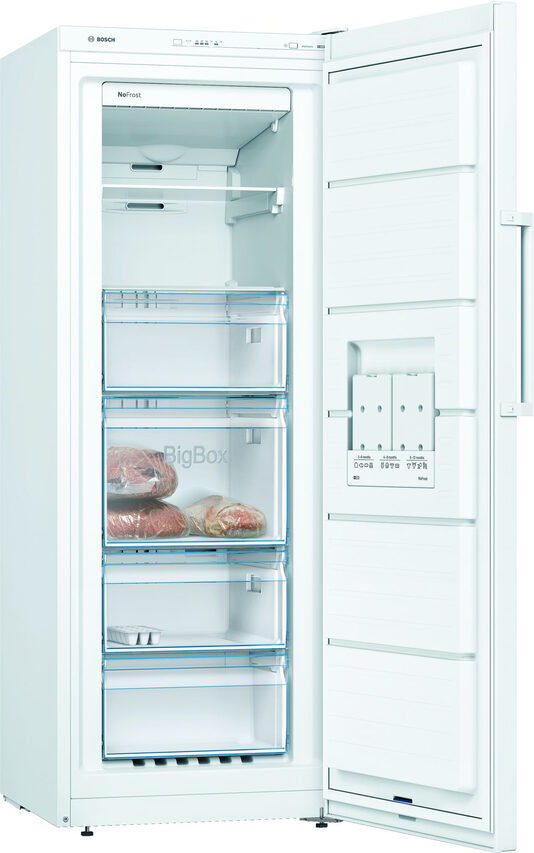 Bosch Serie 4 GSN29VWEP Congelatore Verticale a Libera Installazione 200 L E Bianco