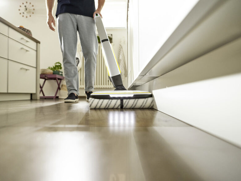 Kärcher FLOOR CLEANER FC 7 CORDLESS PREMIUM Senza sacchetto Argento, Giallo