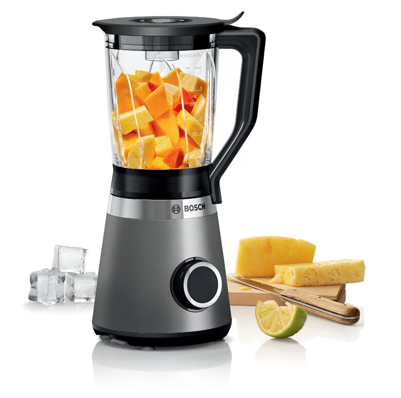 Bosch MMB6172S frullatore Frullatore da tavolo 1200 W Nero, Stainless steel