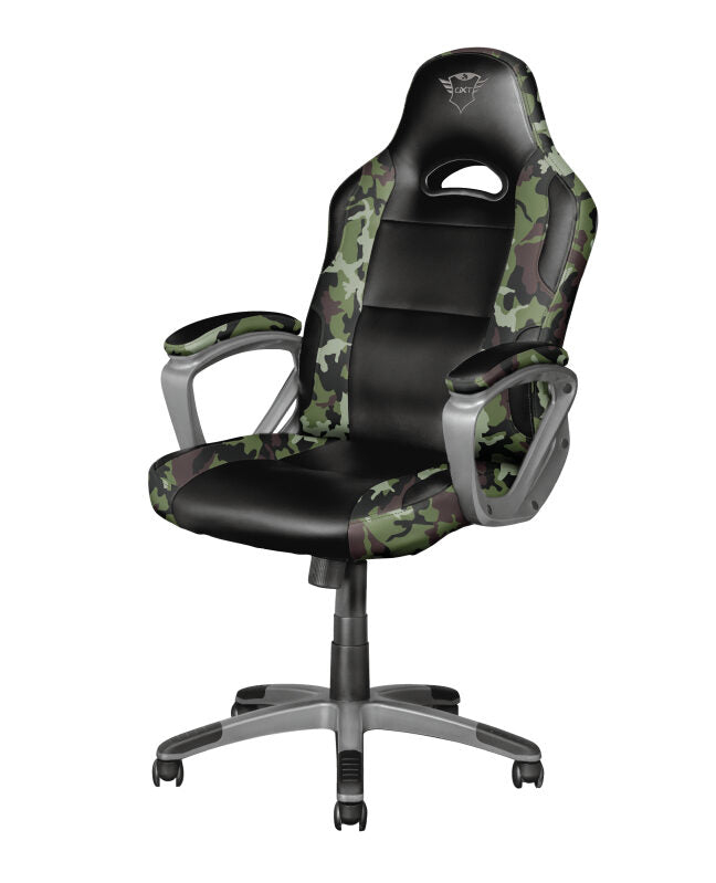 Trust GXT 705C Ryon Sedia per gaming universale Seduta imbottita Nero, Mimetico