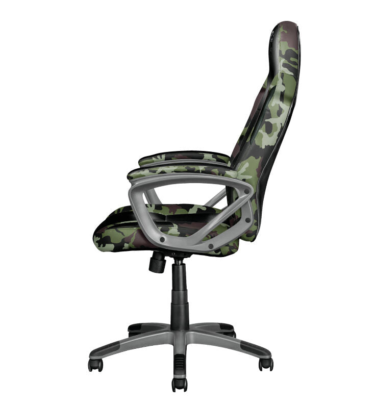 Trust GXT 705C Ryon Sedia per gaming universale Seduta imbottita Nero, Mimetico