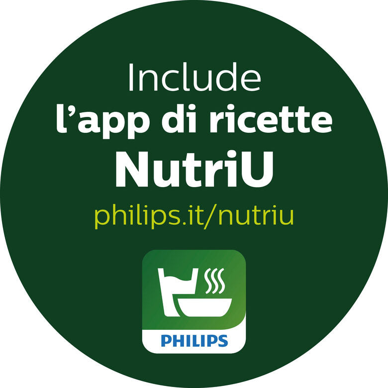 Philips Essential Friggitrice ad aria HD9200/90 da 4,1L e 0,8 kg con tecnologia Rapid Air